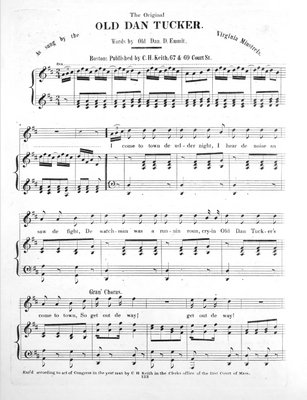 OLD DAN TUCKER OLD DAN TUCKER