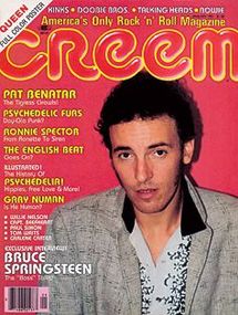 Creem, janvier 1981 Creem, janvier 1981