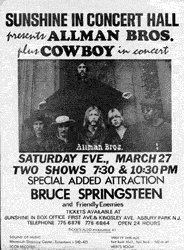 Bruce Springsteen & Friendly Enemies Bruce Springsteen & Friendly Enemies