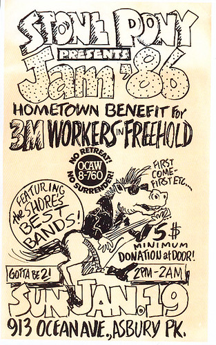 19 janvier 1986, Asbury Park, NJ 19 janvier 1986, Asbury Park, NJ